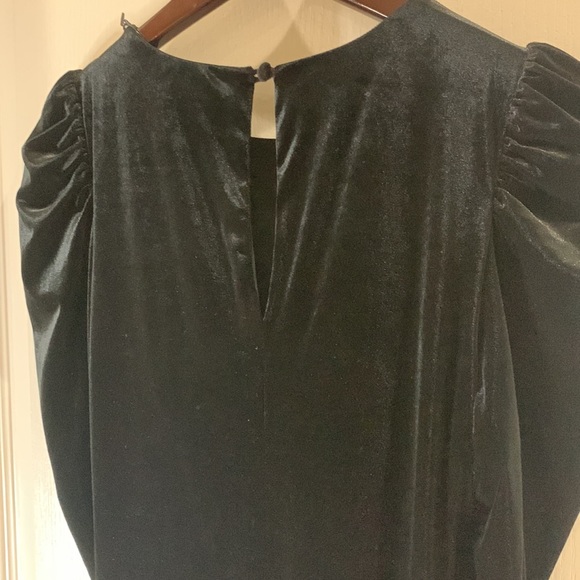 NWT Bailey 44 Lily dress size Medium in Black velvet. - Picture 10 of 11